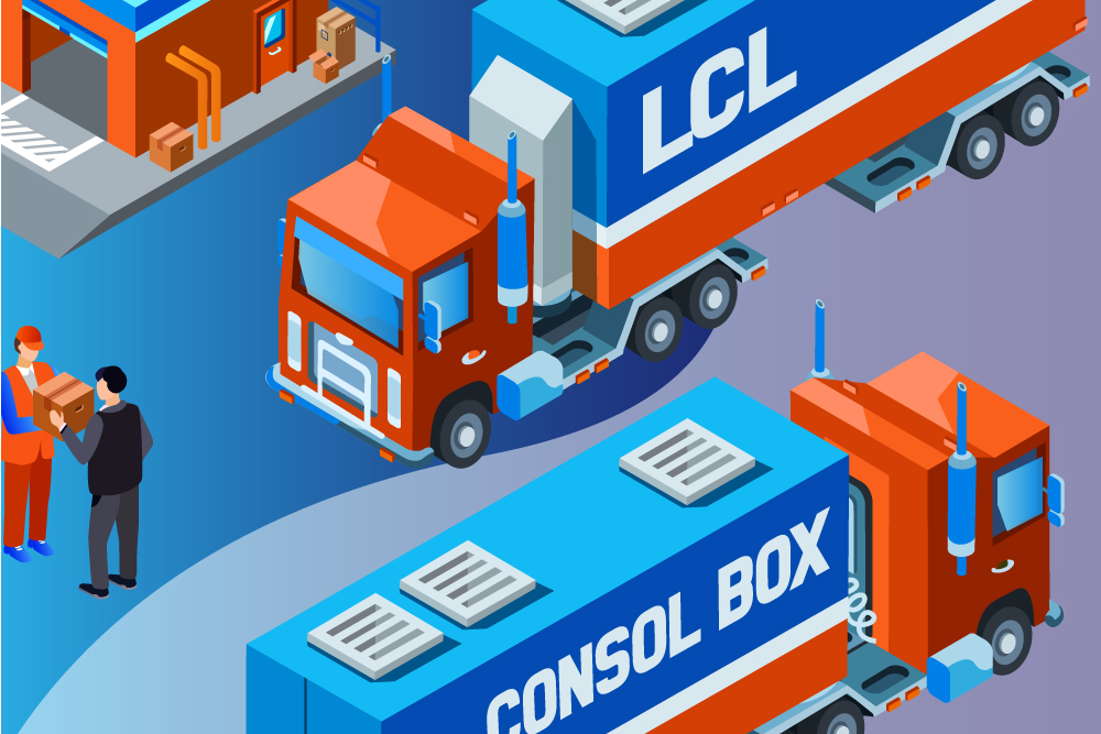 The Differences Between an LCL Container and a Consol Box